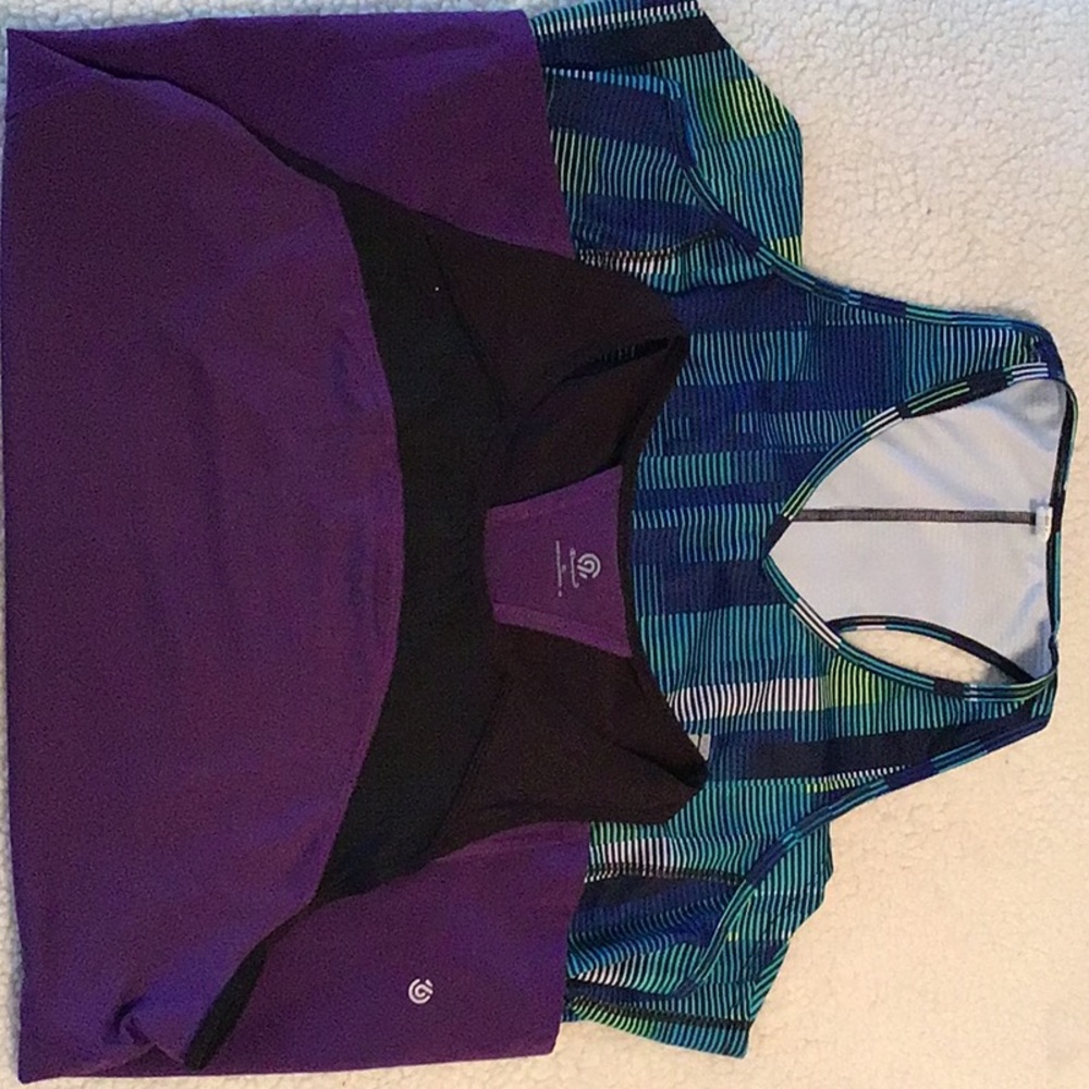 Two XL tennis tank tops.  Fila and Champion.